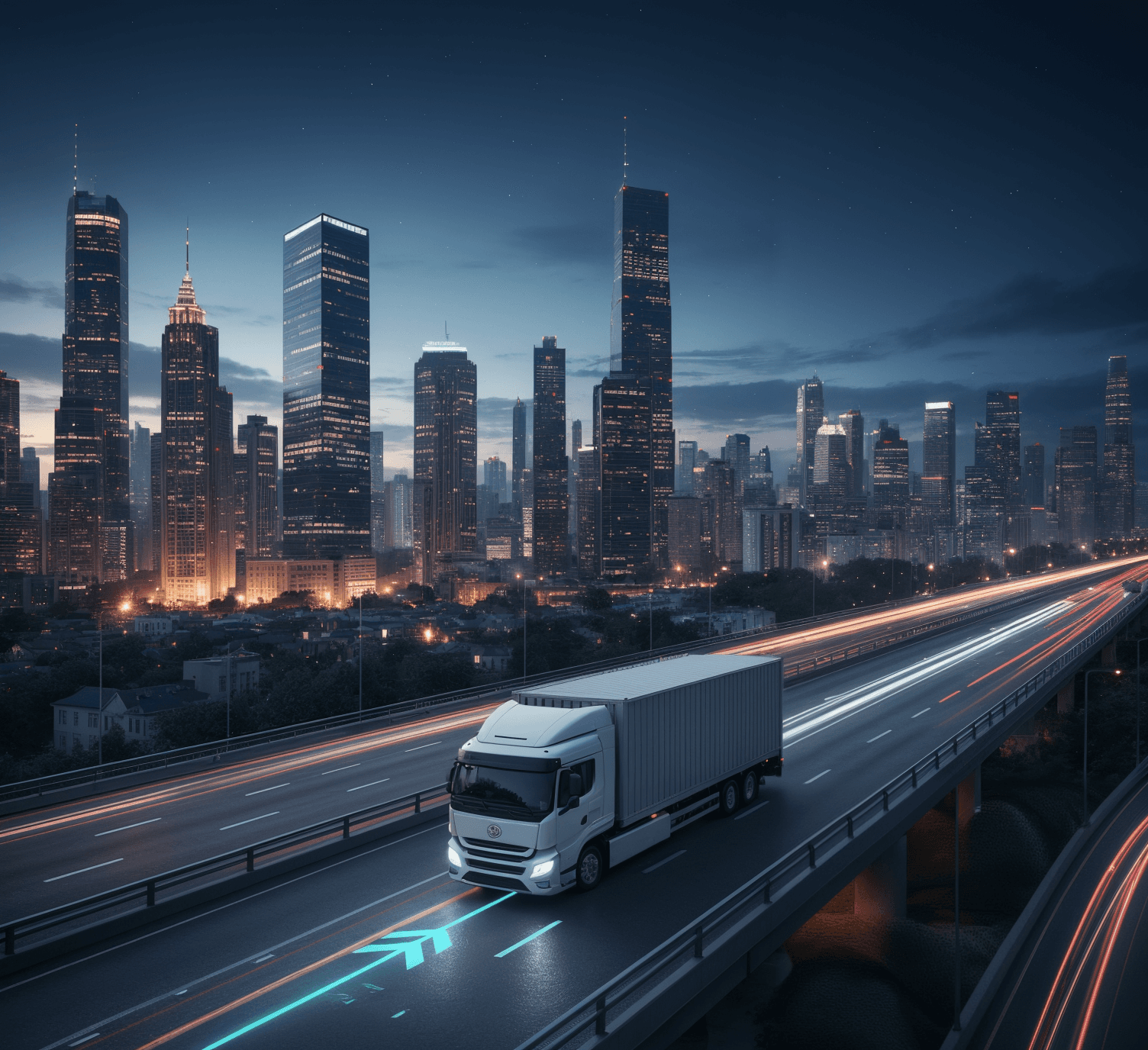 EV Truck Background